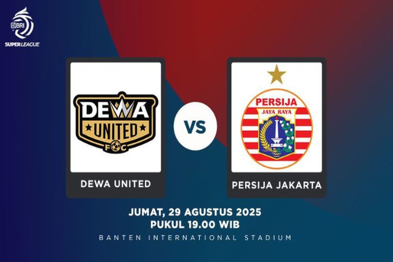 Prediksi Dewa United vs Persija Jakarta di BRI Liga 1 (29 Agustus 2025)